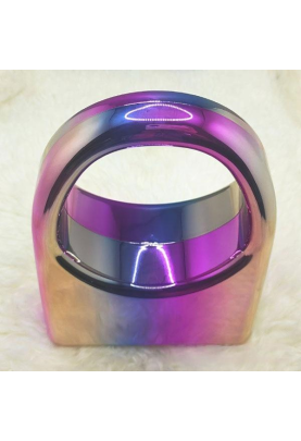 Acrylic Evening Clutch Top Handle Bag, Glossy Metallic Tote Bag Dazzling Acrylic Evening Clutch Top Handle Bag, Glossy Metallic Tote Bag Dazzling