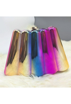 Women Acrylic Clutch Chic Sector Evening Handbag Dazzling