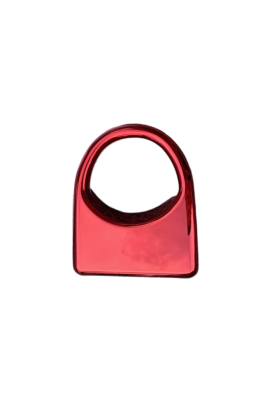 Acrylic Evening Clutch Purse Glossy Box Bag, Handbag Red Acrylic Evening Clutch Purse Glossy Box Bag, Handbag Red