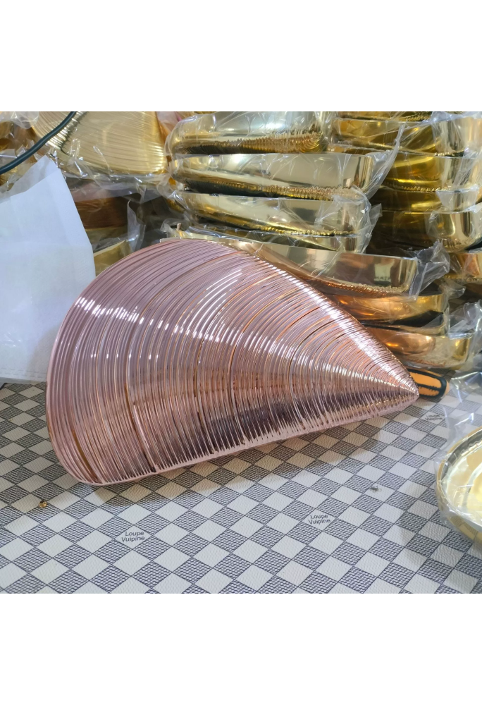 Acrylic Clutch Bag, Shell Bag Pink