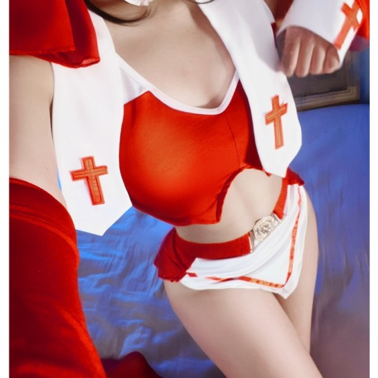 Erotic Lingerie Nun's Uniform Pure-Sex Outfit