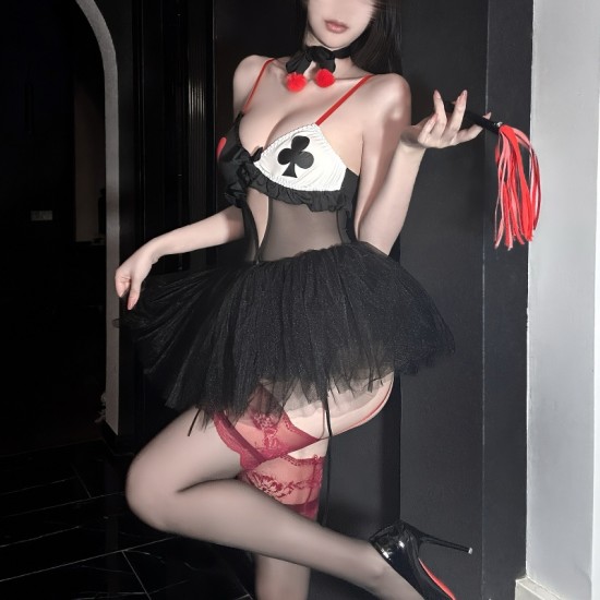 Sexy Little Devil One-Piece Dress