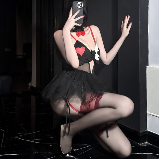 Sexy Little Devil One-Piece Dress