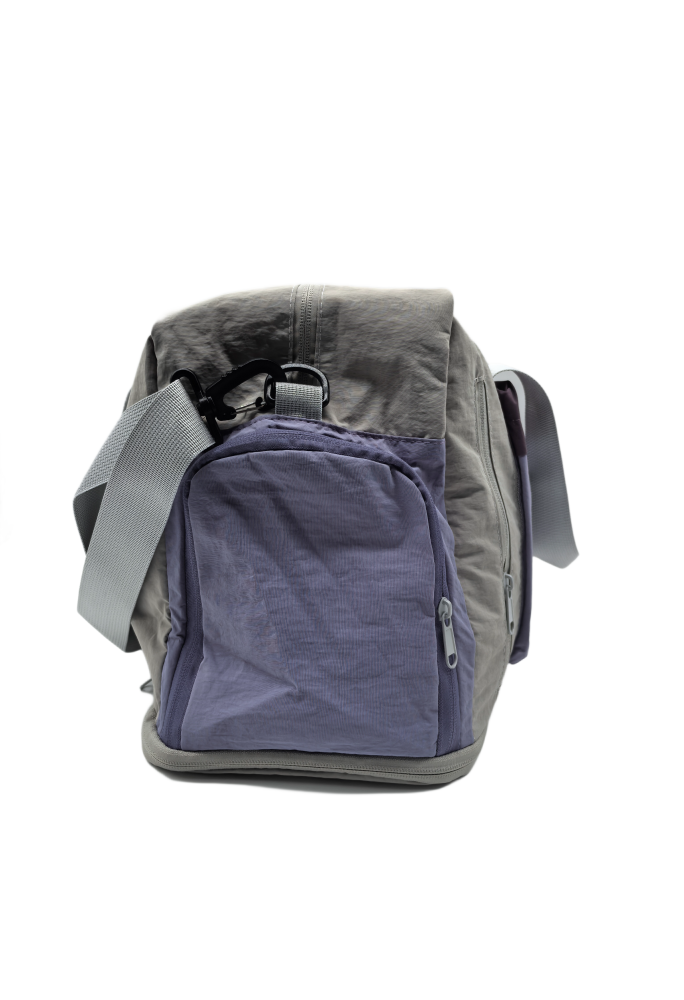 Travel Duffel Bag Large Foldable Waterproof Overnight Bag For Beach  Gym Bag(Purple)