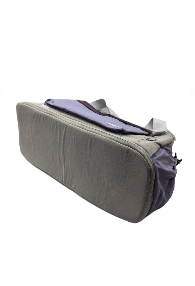 Travel Duffel Bag Large Foldable Waterproof Overnight Bag For Beach  Gym Bag(Purple)