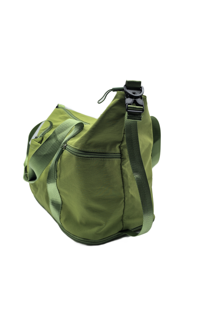 Green Gym Bag For Women,Duffle Bag For Travel With Wet Pocket,Lightweight Carry on Weekender Duffel, Water Resistant
