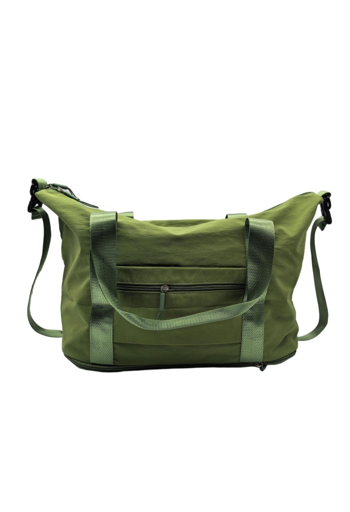 Green Gym Bag For Women,Duffle Bag For Travel With Wet Pocket,Lightweight Carry on Weekender Duffel, Water Resistant