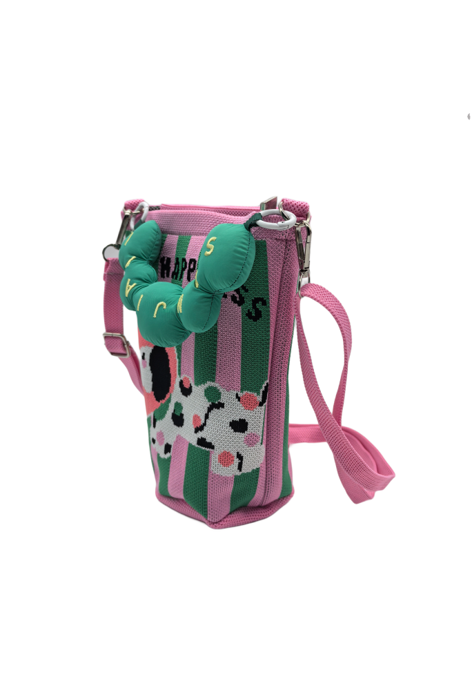 Puppy Knit Crossbody Phone Bag For Women Casual Fashion Small Shoulder Purse