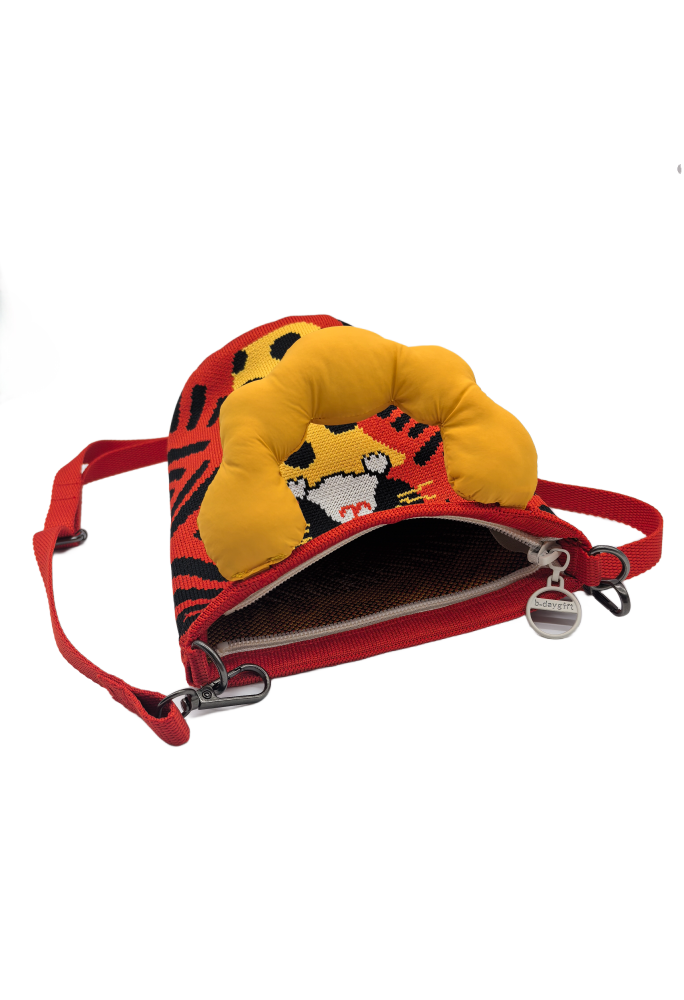 Cute Cat Knit Crossbody Phone Bag For Women Casual Fashion Small Shoulder Purse