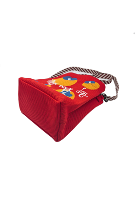 Diospyros Kaki Knit Crossbody Phone Bag For Women Casual Fashion Small Shoulder Purse