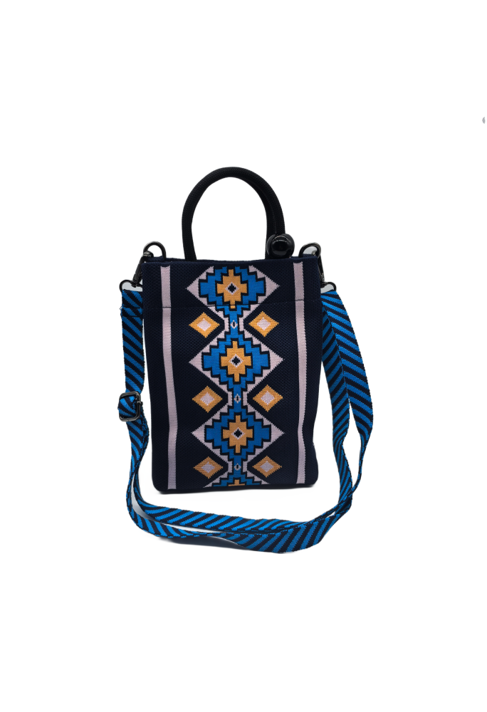 Bohemian Knit Crossbody Phone Bag For Women Casual Fashion Small Shoulder Purse